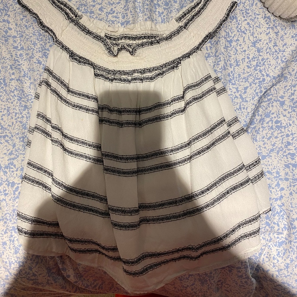 ASTR The Label Off the Shoulder top